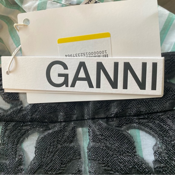 NWT Ganni Layered Feather Skirt - Picture 10 of 12